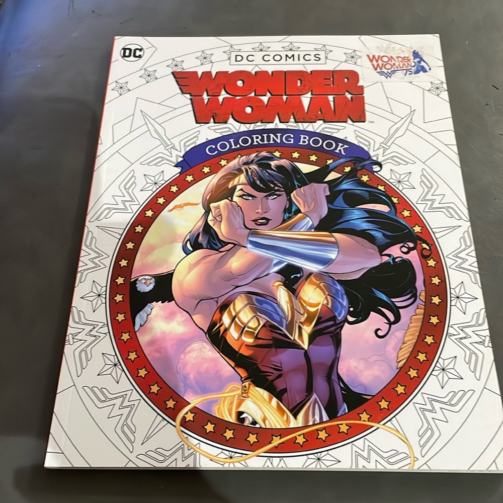 DC Comics Wonder Woman Coloring Book